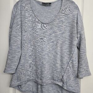 a.n.a Light Blue Knit Sweater